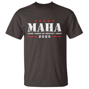 MAHA Make America Healthy Again T Shirt Trump RFK Jr Kennedy 2025 TS10 Dark Chocolate Print Your Wear
