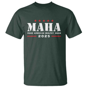 MAHA Make America Healthy Again T Shirt Trump RFK Jr Kennedy 2025 TS10 Dark Forest Green Print Your Wear