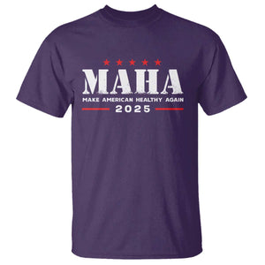 MAHA Make America Healthy Again T Shirt Trump RFK Jr Kennedy 2025 TS10 Purple Print Your Wear