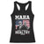 Trump Kennedy Racerback Tank Top RFK MAHA Make America Healthy Again 2025 USA Flag TS10 Black Print Your Wear