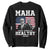 Trump Kennedy Sweatshirt RFK MAHA Make America Healthy Again 2025 USA Flag TS10 Black Print Your Wear