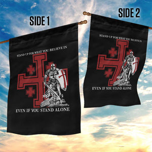 Catholic Knight Templar Crusader Cross Garden Flag Kingdom Of Jerusalem TS10 Print Your Wear