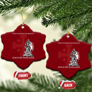 Catholic Knight Templar Crusader Cross Ceramic Ornament Kingdom Of Jerusalem TS10 Print Your Wear