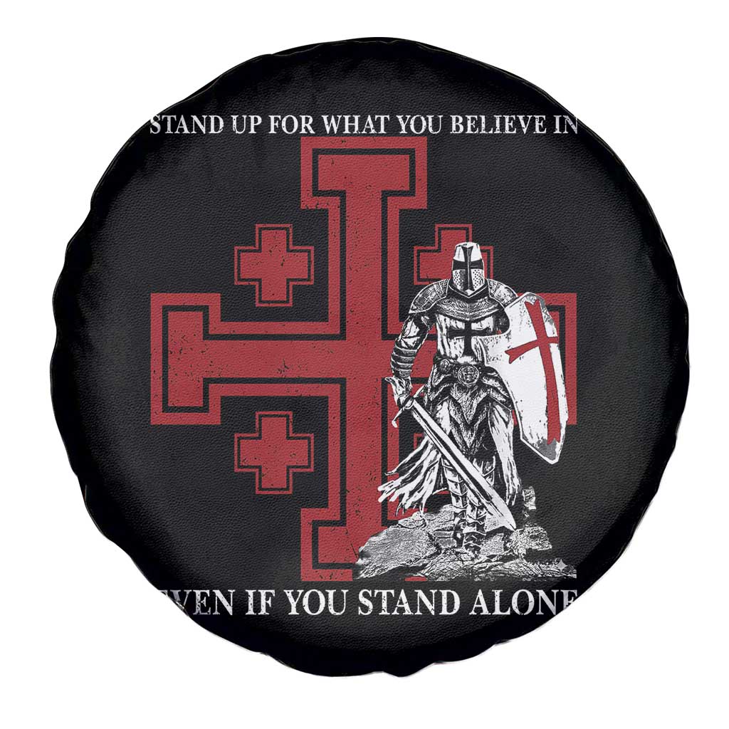 Catholic Knight Templar Crusader Cross Spare Tire Cover Kingdom Of Jerusalem TS10 Print Your Wear