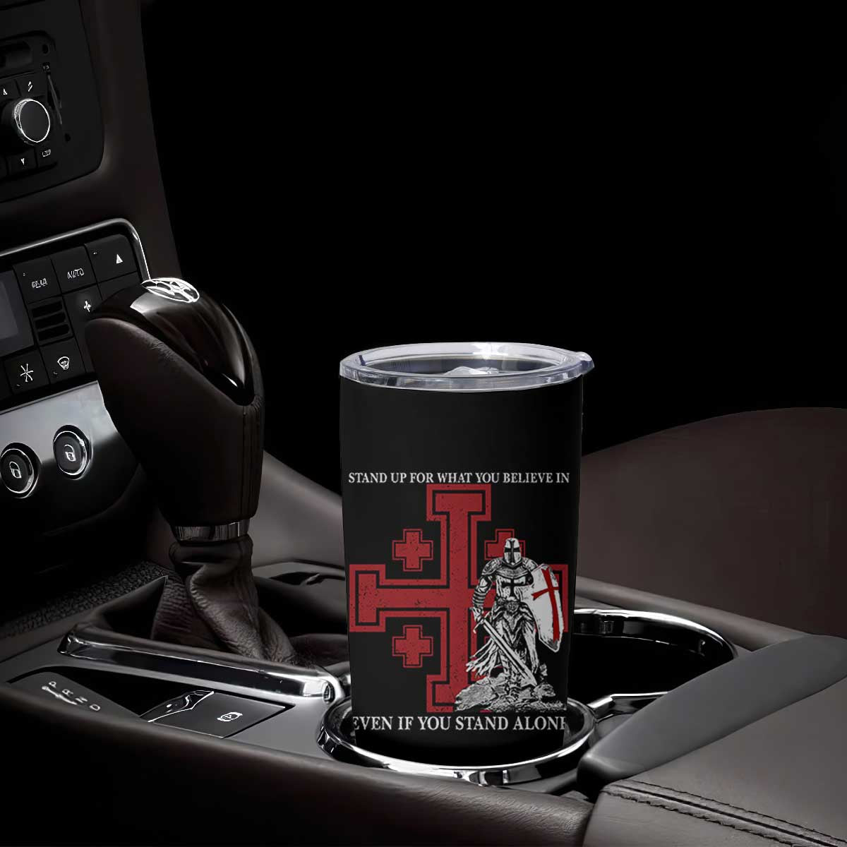 Catholic Knight Templar Crusader Cross Tumbler Cup Kingdom Of Jerusalem TS10 Print Your Wear