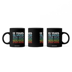 13th Birthday Coffee Mug 13 Year Old Bday Gifts Son Boy 13yr TS10 Print Your Wear