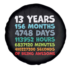 13th Birthday Spare Tire Cover 13 Year Old Bday Gifts Son Boy 13yr TS10 Print Your Wear