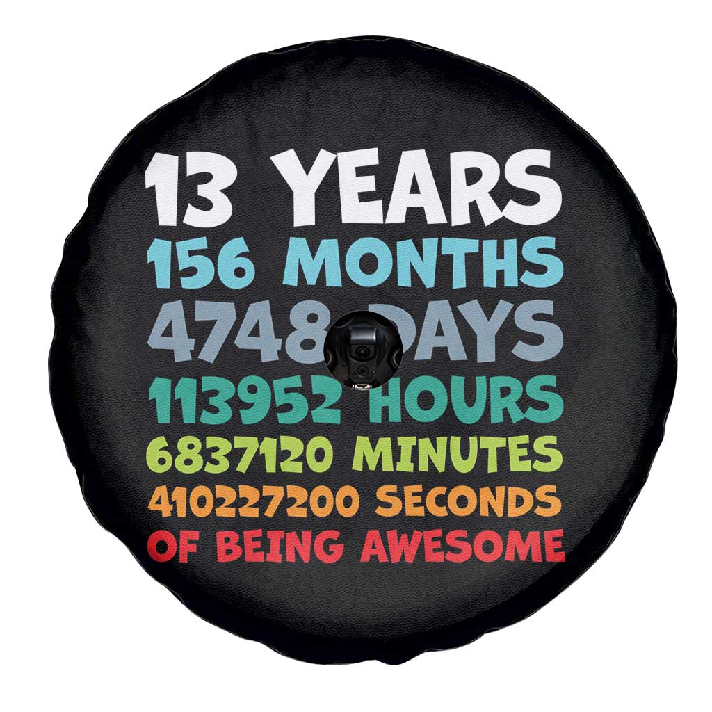 13th Birthday Spare Tire Cover 13 Year Old Bday Gifts Son Boy 13yr TS10 Print Your Wear