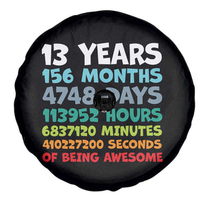 13th Birthday Spare Tire Cover 13 Year Old Bday Gifts Son Boy 13yr TS10 Print Your Wear