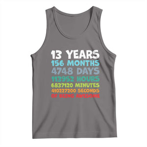 13th Birthday Tank Top 13 Year Old Bday Gifts Son Boy 13yr TS10 Deep Heather Print Your Wear