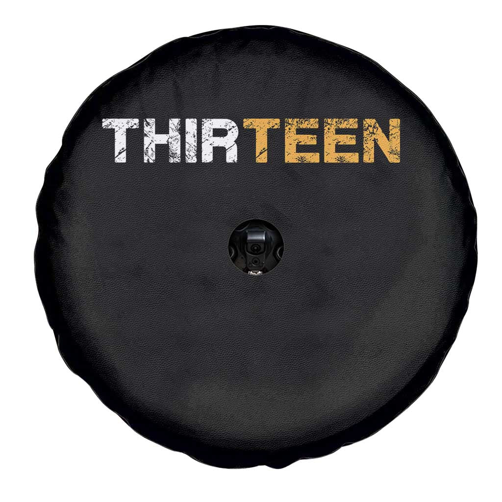 13th Birthday Spare Tire Cover Thirteen Teen 13 Year Old Official Teenager Gifts TS10 Print Your Wear