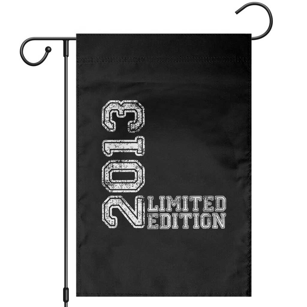 2013 Limited Edition Garden Flag Limited Edition 13th Birthday Boys Girl TS10 Black Print Your Wear