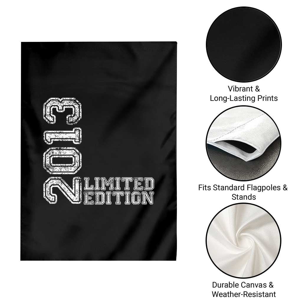 2013 Limited Edition Garden Flag Limited Edition 13th Birthday Boys Girl TS10 Print Your Wear