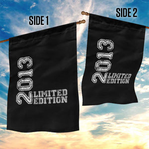 2013 Limited Edition Garden Flag Limited Edition 13th Birthday Boys Girl TS10 Print Your Wear