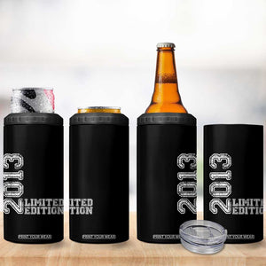 2013 Limited Edition 4 in 1 Can Cooler Tumbler Limited Edition 13th Birthday Boys Girl TS10 Print Your Wear