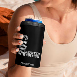 2013 Limited Edition 4 in 1 Can Cooler Tumbler Limited Edition 13th Birthday Boys Girl TS10 Print Your Wear