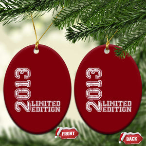2013 Limited Edition Ceramic Ornament Limited Edition 13th Birthday Boys Girl TS10 Print Your Wear