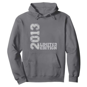 2013 Limited Edition Hoodie Limited Edition 13th Birthday Boys Girl TS10 Charcoal Print Your Wear