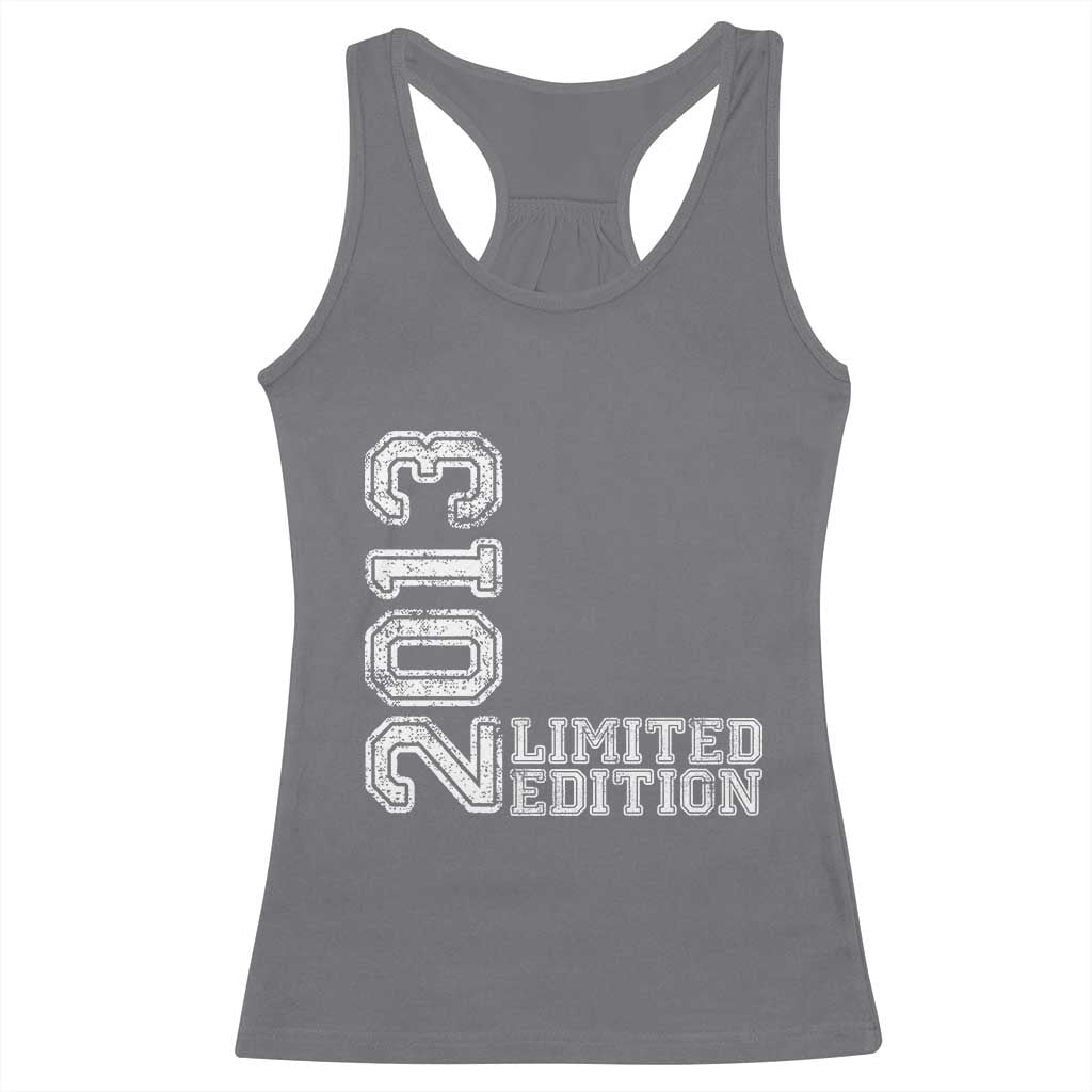 2013 Limited Edition Racerback Tank Top Limited Edition 13th Birthday Boys Girl TS10 Charcoal Print Your Wear