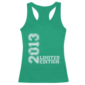 2013 Limited Edition Racerback Tank Top Limited Edition 13th Birthday Boys Girl TS10 Irish Green Print Your Wear