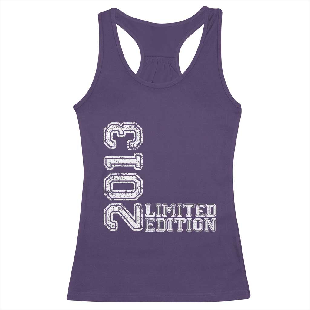 2013 Limited Edition Racerback Tank Top Limited Edition 13th Birthday Boys Girl TS10 Purple Print Your Wear