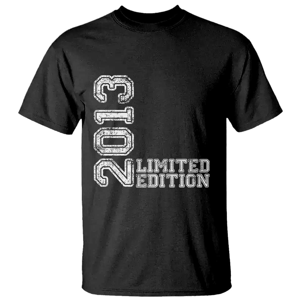 2013 Limited Edition T Shirt Limited Edition 13th Birthday Boys Girl TS10 Black Print Your Wear