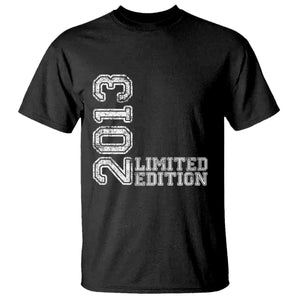2013 Limited Edition T Shirt Limited Edition 13th Birthday Boys Girl TS10 Black Print Your Wear