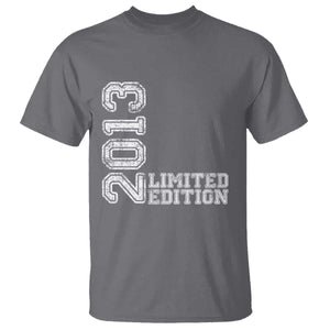 2013 Limited Edition T Shirt Limited Edition 13th Birthday Boys Girl TS10 Charcoal Print Your Wear
