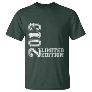 2013 Limited Edition T Shirt Limited Edition 13th Birthday Boys Girl TS10 Dark Forest Green Print Your Wear