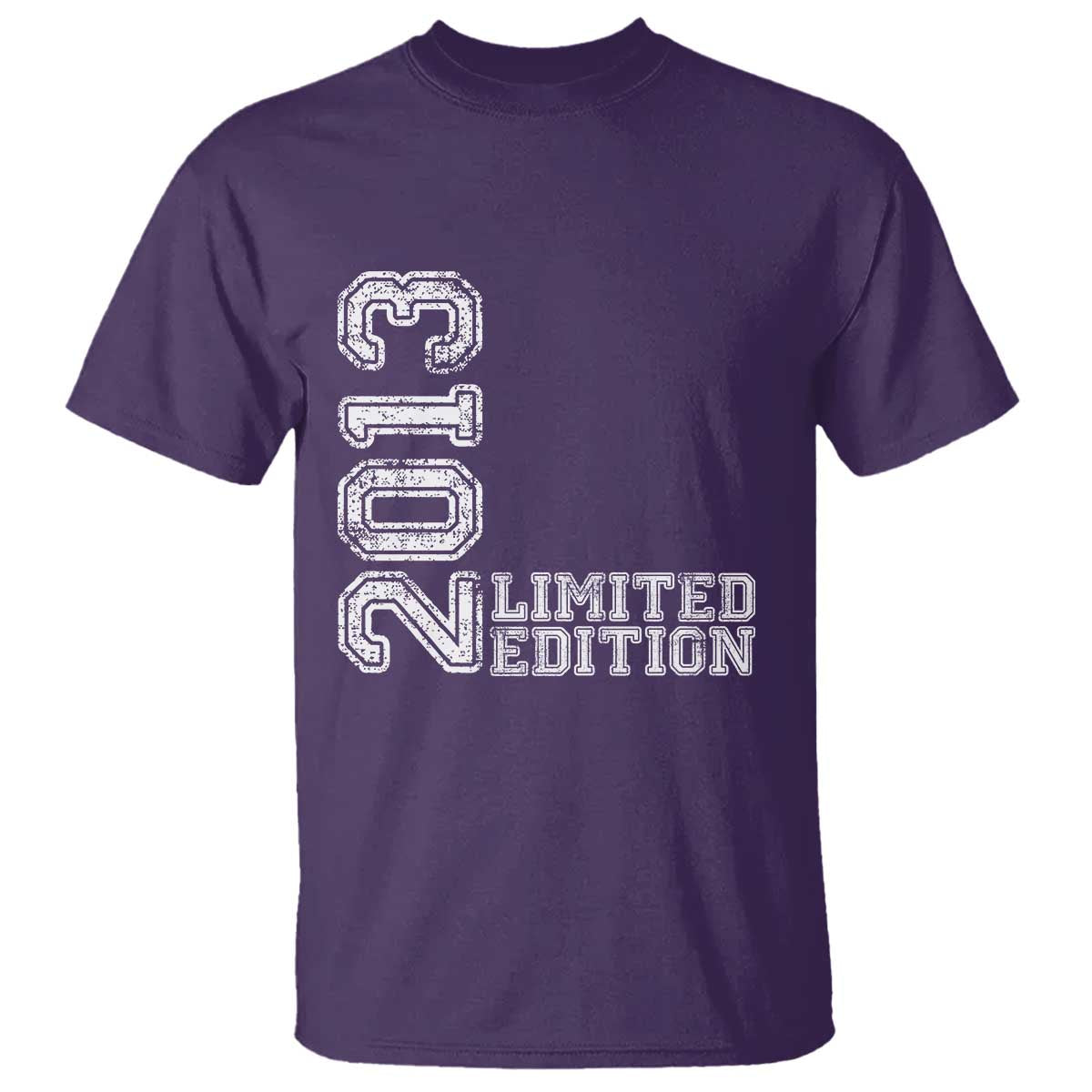 2013 Limited Edition T Shirt Limited Edition 13th Birthday Boys Girl TS10 Purple Print Your Wear
