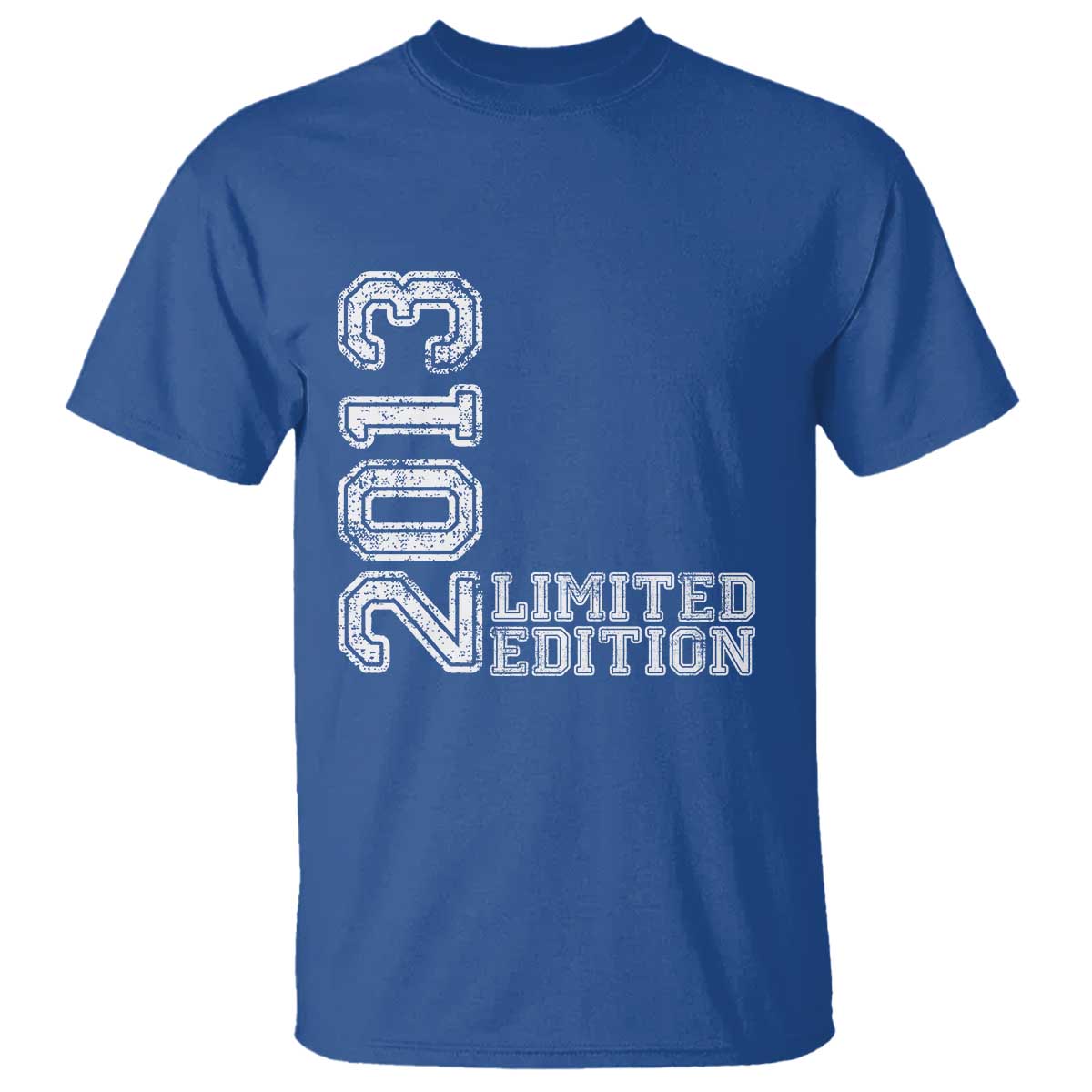 2013 Limited Edition T Shirt Limited Edition 13th Birthday Boys Girl TS10 Royal Blue Print Your Wear