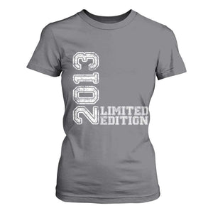 2013 Limited Edition T Shirt For Women Limited Edition 13th Birthday Boys Girl TS10 Charcoal Print Your Wear