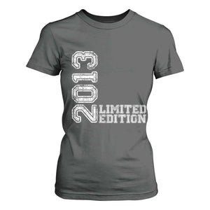 2013 Limited Edition T Shirt For Women Limited Edition 13th Birthday Boys Girl TS10 Dark Heather Print Your Wear