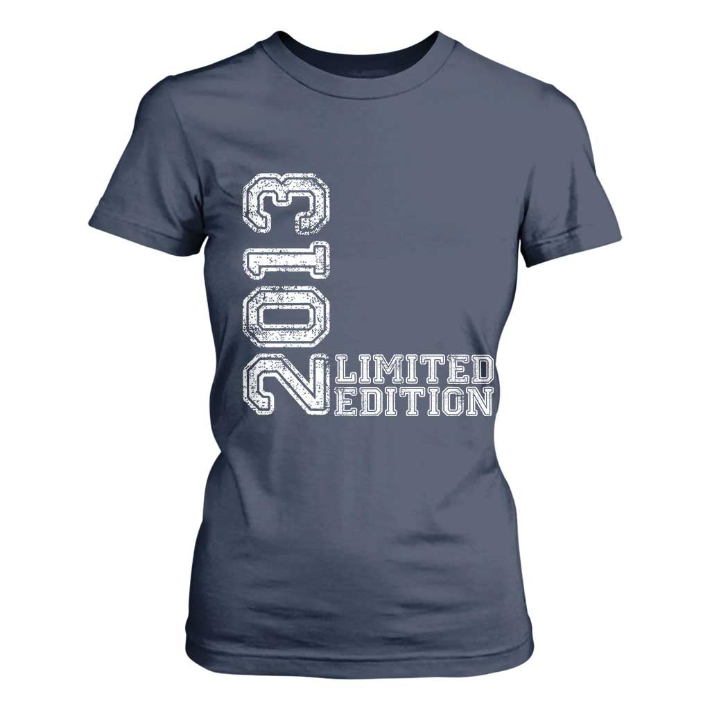 2013 Limited Edition T Shirt For Women Limited Edition 13th Birthday Boys Girl TS10 Navy Print Your Wear
