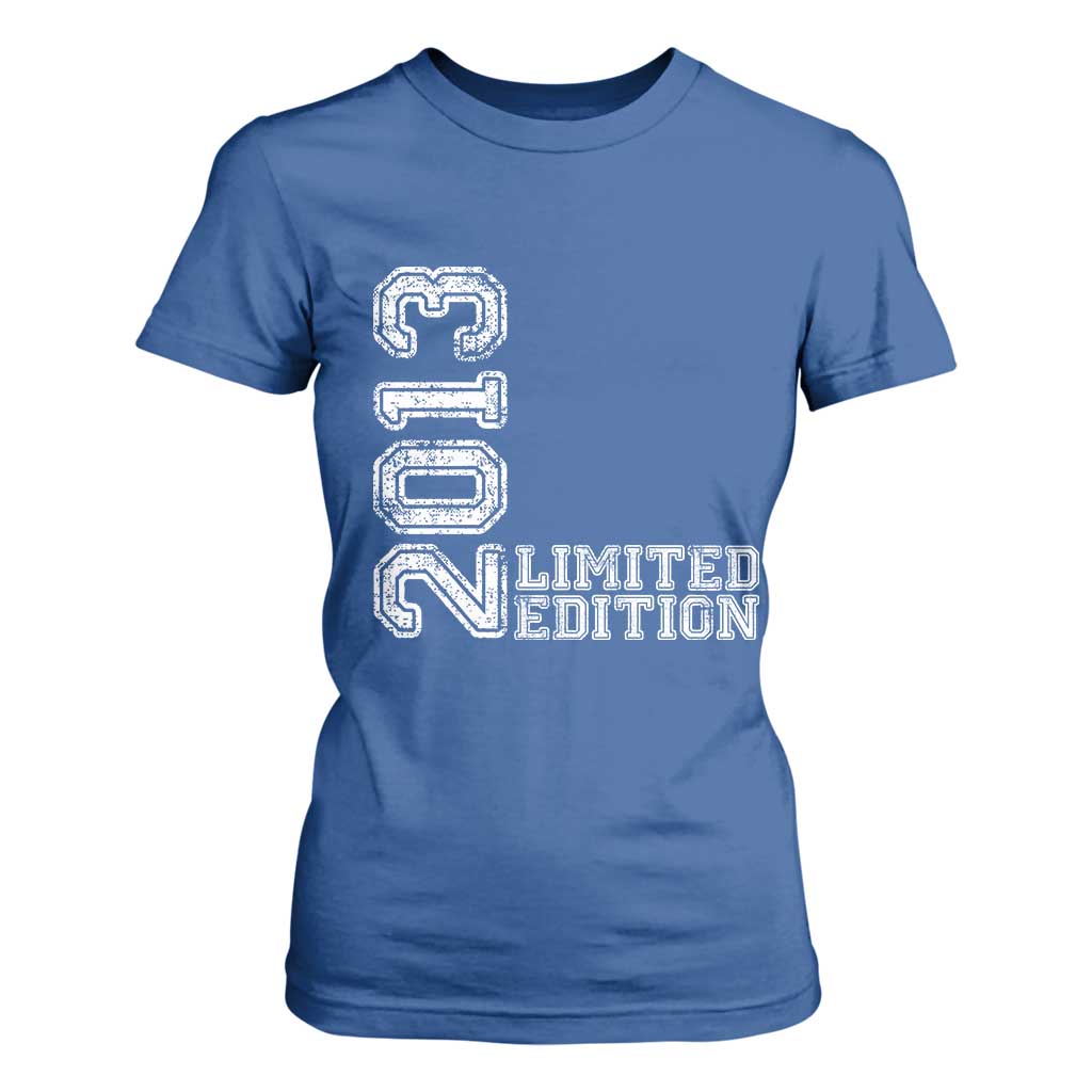 2013 Limited Edition T Shirt For Women Limited Edition 13th Birthday Boys Girl TS10 Royal Blue Print Your Wear