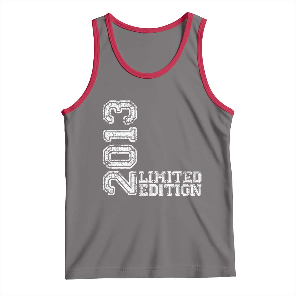2013 Limited Edition Tank Top Limited Edition 13th Birthday Boys Girl TS10 Deep Heather Red Print Your Wear