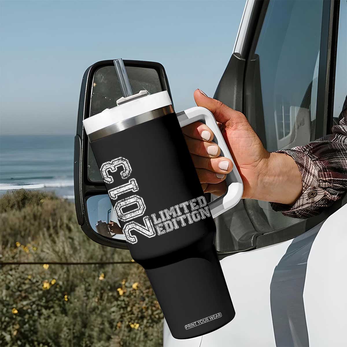 2013 Limited Edition Tumbler With Handle Limited Edition 13th Birthday Boys Girl TS10 Print Your Wear
