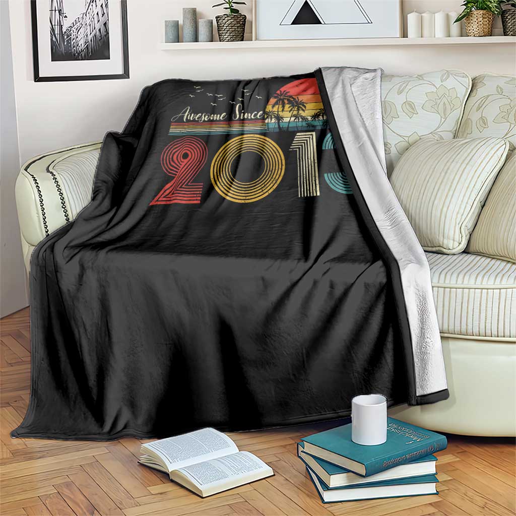 Awesome Since 2013 Throw Blanket 13th Birthday 13 Year Old Son Boy TS10 Print Your Wear