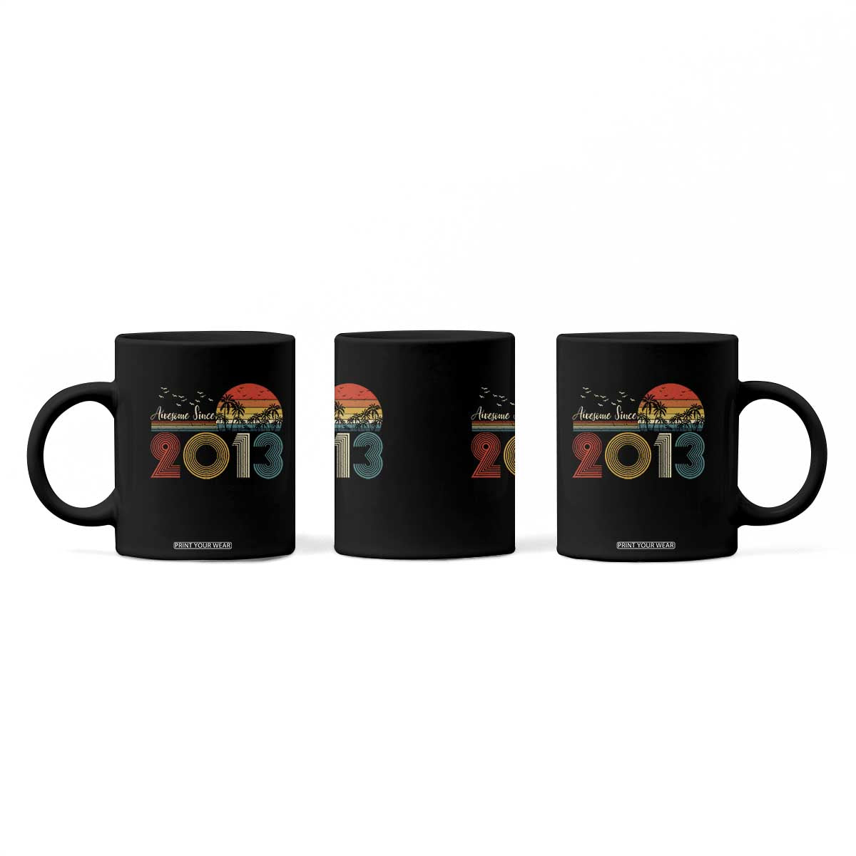 Awesome Since 2013 Coffee Mug 13th Birthday 13 Year Old Son Boy TS10 Print Your Wear