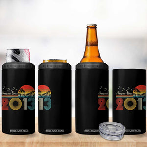 Awesome Since 2013 4 in 1 Can Cooler Tumbler 13th Birthday 13 Year Old Son Boy TS10 Print Your Wear