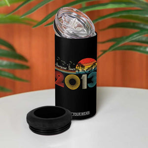Awesome Since 2013 4 in 1 Can Cooler Tumbler 13th Birthday 13 Year Old Son Boy TS10 Print Your Wear