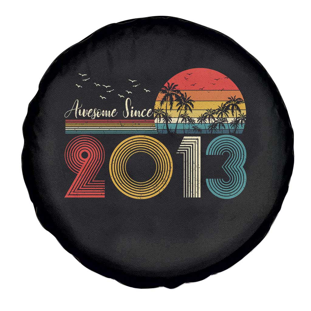 Awesome Since 2013 Spare Tire Cover 13th Birthday 13 Year Old Son Boy TS10 Print Your Wear