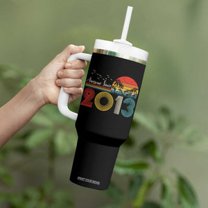 Awesome Since 2013 Tumbler With Handle 13th Birthday 13 Year Old Son Boy TS10 Print Your Wear