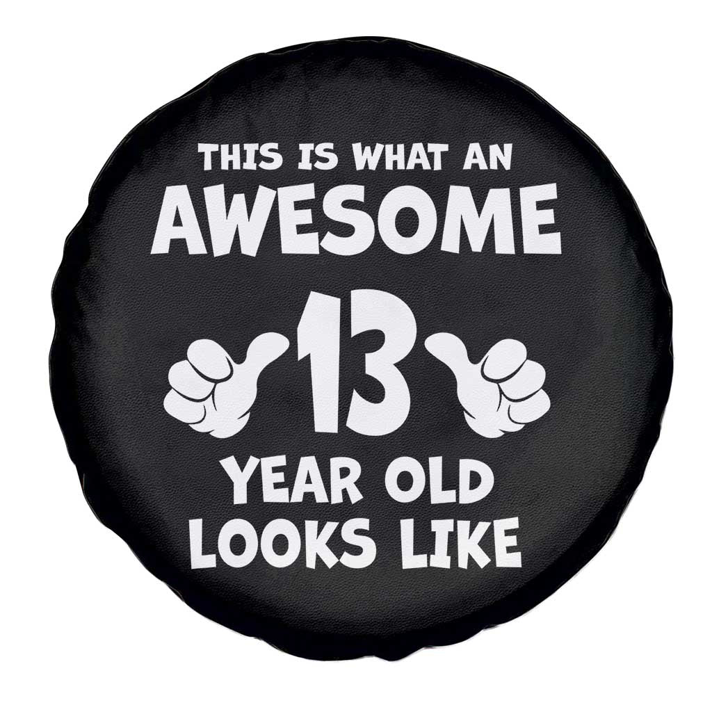 13th Birthday Spare Tire Cover Awesome 14 Year Old Looks Like TS10 Print Your Wear
