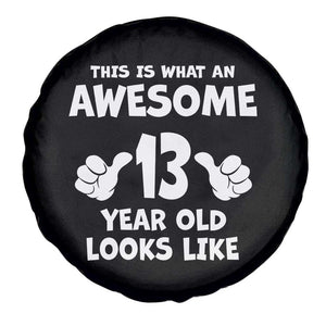 13th Birthday Spare Tire Cover Awesome 14 Year Old Looks Like TS10 Print Your Wear
