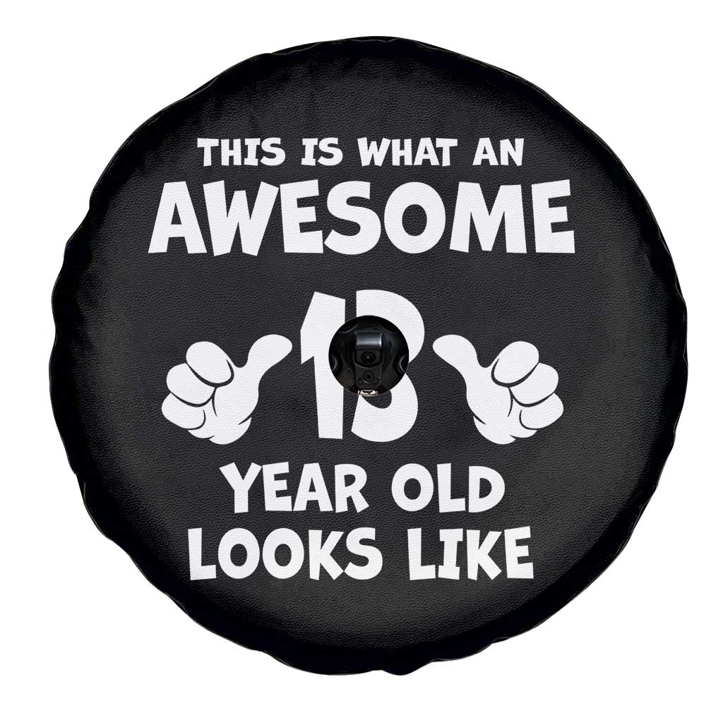 13th Birthday Spare Tire Cover Awesome 14 Year Old Looks Like TS10 Print Your Wear