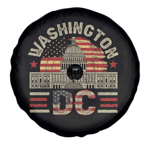 Washington DC Spare Tire Cover Retro US Flag Souvenir Gift TS10 Print Your Wear