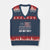 We Are Not Okay V-Neck Knit Sweater Vest US Flag We The People TS10 Navy Red Print Your Wear
