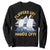Penguins Resist Sweatshirt Flippers Up Hands Off Protest Against Tariffs TS10 Black Print Your Wear