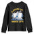 Penguins Resist Youth Sweatshirt Flippers Up Hands Off Protest Against Tariffs TS10 Black Print Your Wear
